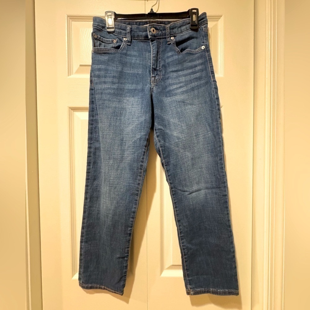 Ella Moss High Waist Straight Jeans Blue Denim. Womens Sz 6/28. VGUC